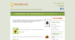 Desktop Screenshot of newsensenutrition.com